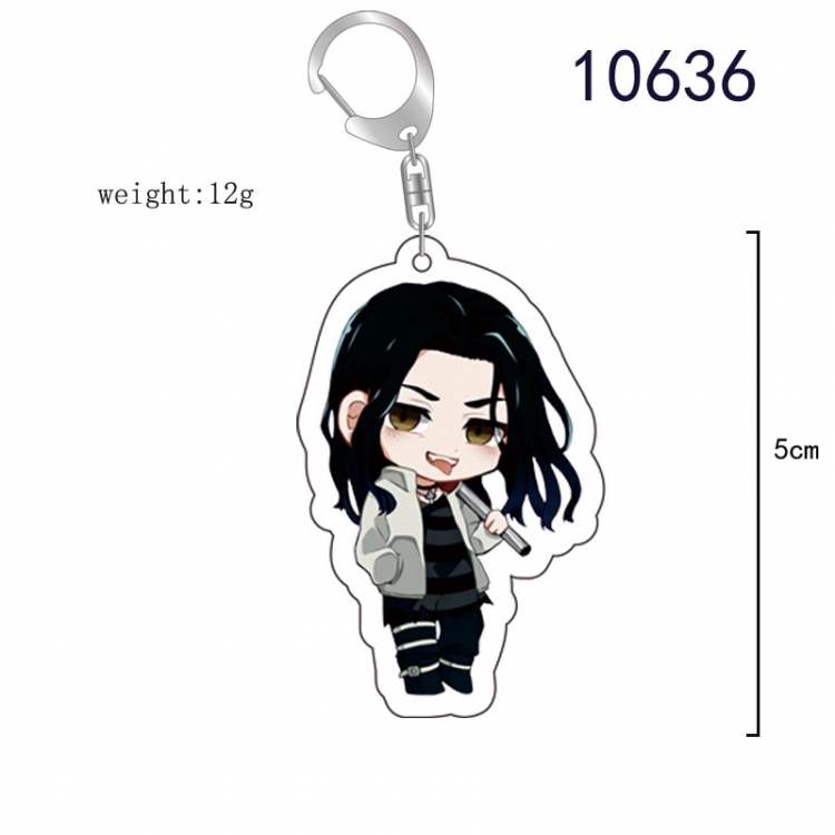 Tokyo Revengers Anime acrylic Key Chain  price for 5 pcs  10636