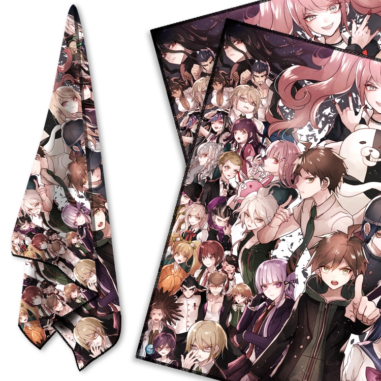 Dangan-Ronpa  sports towel sweat-absorbent towel turban 58X58CM  price for 2 pcs 