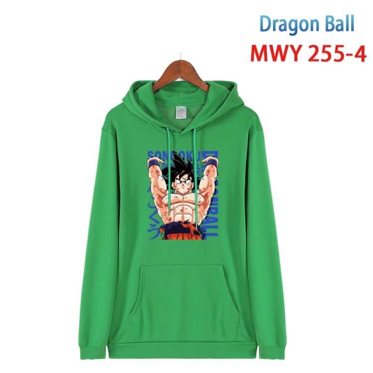 DRAGON BALL  cartoon  Hooded Patch Pocket Sweatshirt from S to 4XL  MWY-255-4