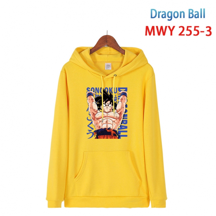 DRAGON BALL  cartoon  Hooded Patch Pocket Sweatshirt from S to 4XL  MWY-255-3