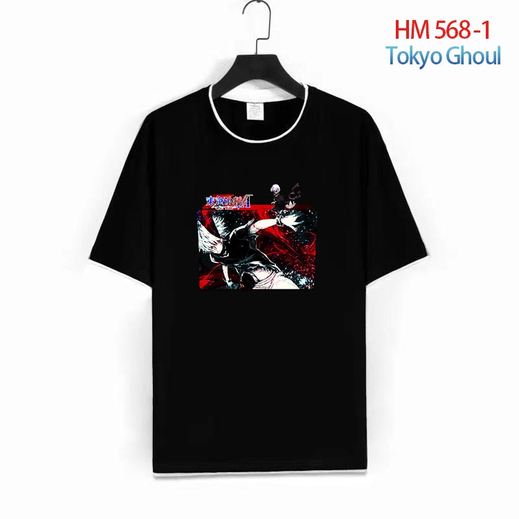 Tokyo Ghoul Cotton round neck short sleeve T-shirt from S to 6XL  HM 568 1