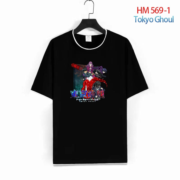 Tokyo Ghoul Cotton round neck short sleeve T-shirt from S to 6XL  HM 569 1
