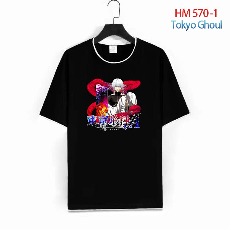Tokyo Ghoul Cotton round neck short sleeve T-shirt from S to 6XL  HM 570 1