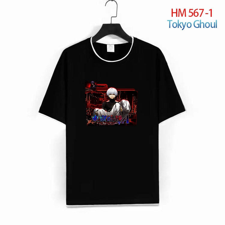 Tokyo Ghoul Cotton round neck short sleeve T-shirt from S to 6XL  HM 567 1