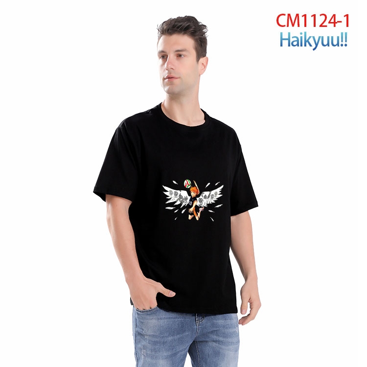 Haikyuu!! Printed short-sleeved cotton T-shirt from S to 4XL CM-1124-1
