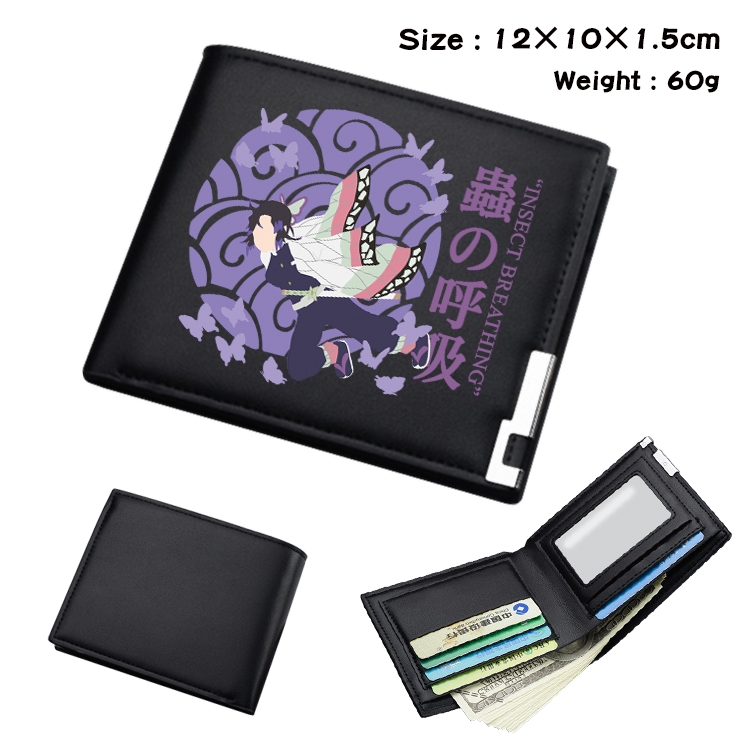 Demon Slayer Kimets Anime color book two-fold wallet 12x10x1.5cm  