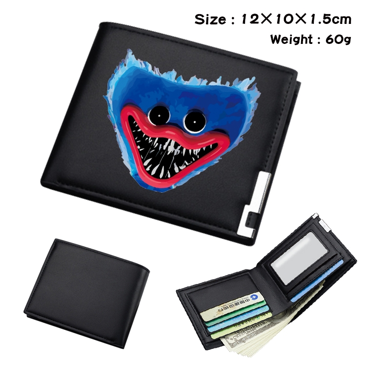 poppy playtime Anime color book two-fold wallet 12x10x1.5cm  