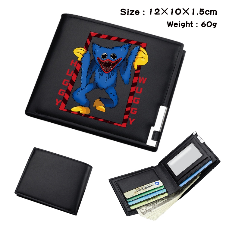 poppy playtime Anime color book two-fold wallet 12x10x1.5cm  