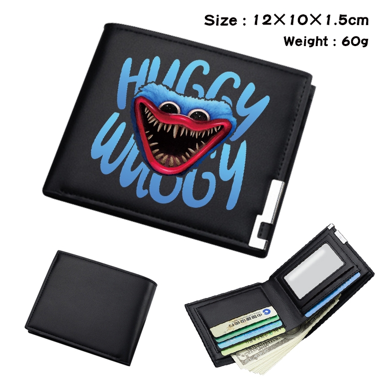 poppy playtime Anime color book two-fold wallet 12x10x1.5cm  