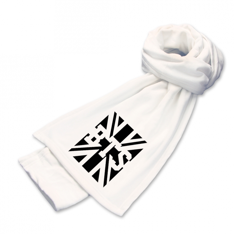 BTS Anime mink fleece scarf