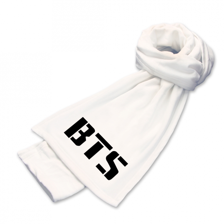 BTS Anime mink fleece scarf