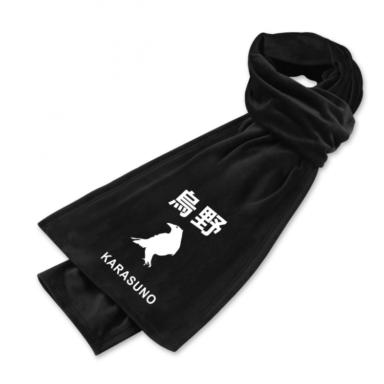 Haikyuu!! Anime mink fleece scarf