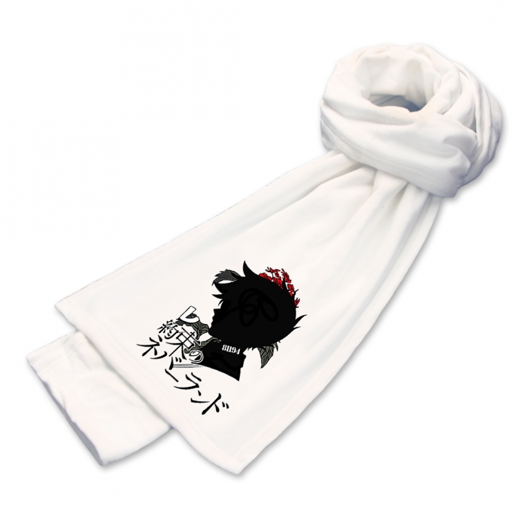 The Promised Neverla Anime Mink Velvet Scarf