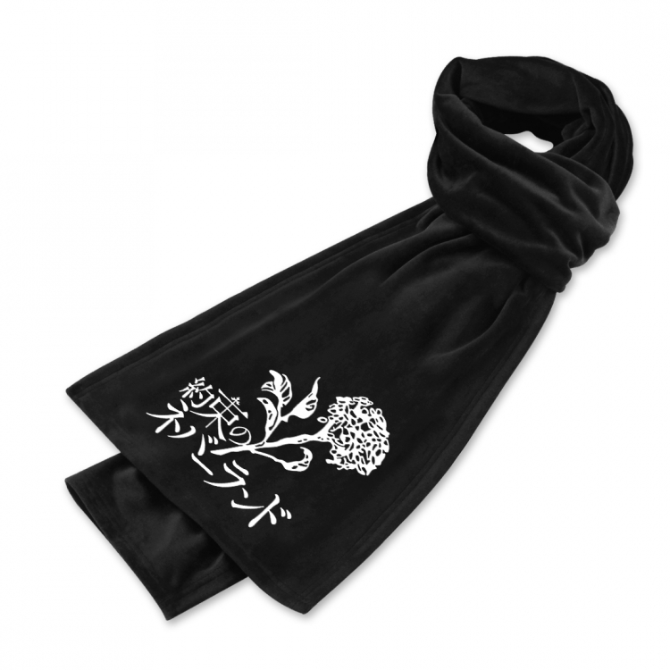 The Promised Neverla Anime Mink Velvet Scarf