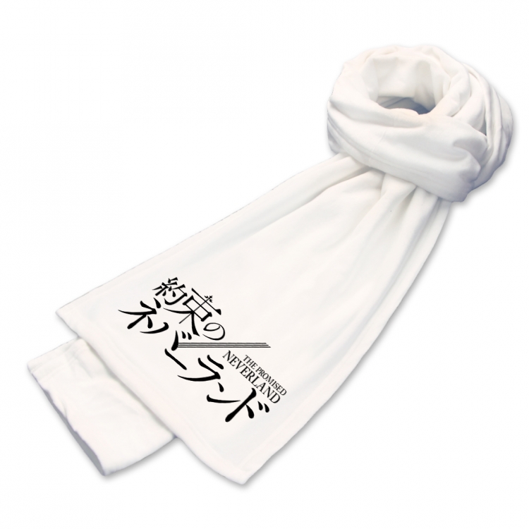 The Promised Neverla Anime Mink Velvet Scarf