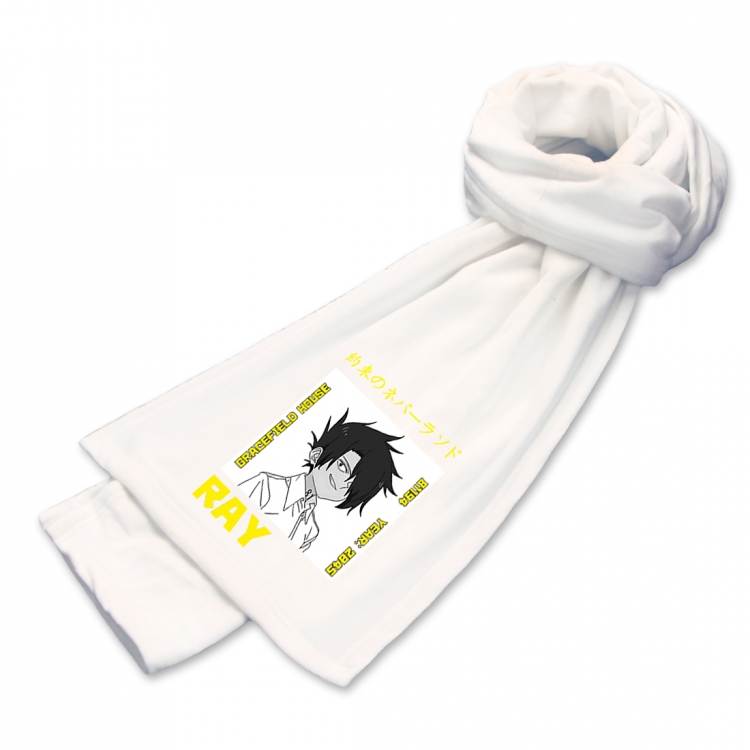 The Promised Neverla Anime Mink Velvet Scarf