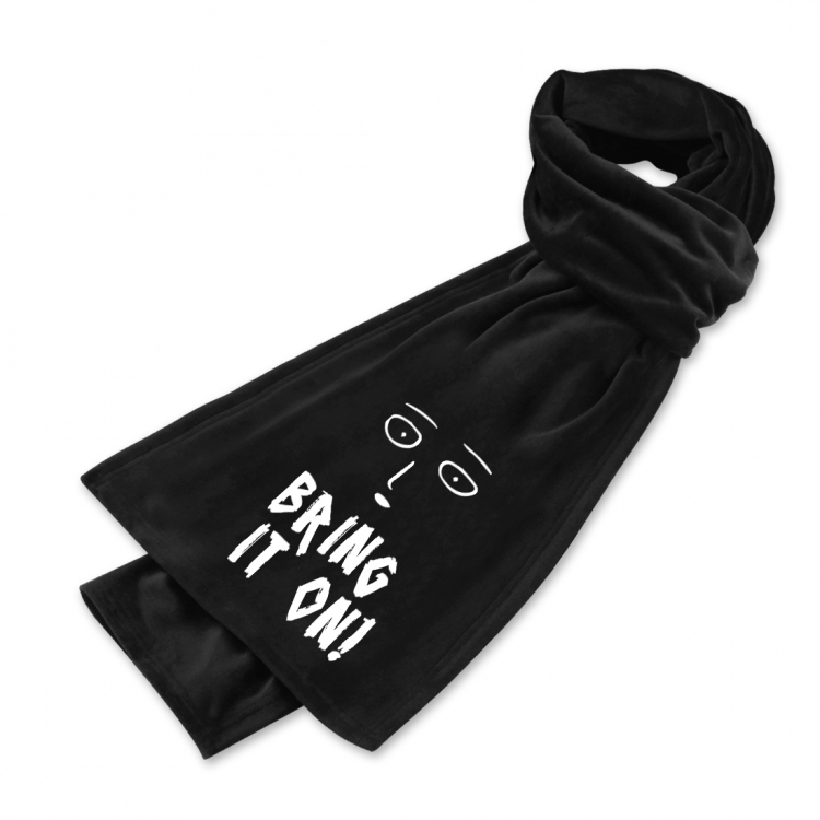 One Punch Man Anime Mink Velvet Scarf