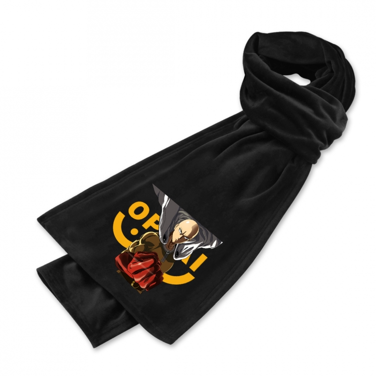 One Punch Man Anime Mink Velvet Scarf