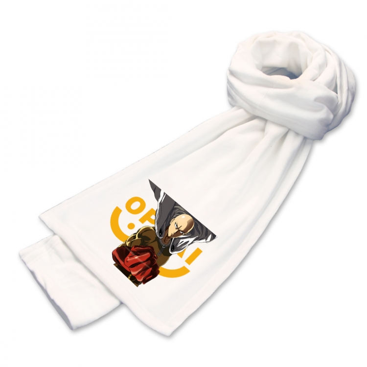 One Punch Man Anime Mink Velvet Scarf