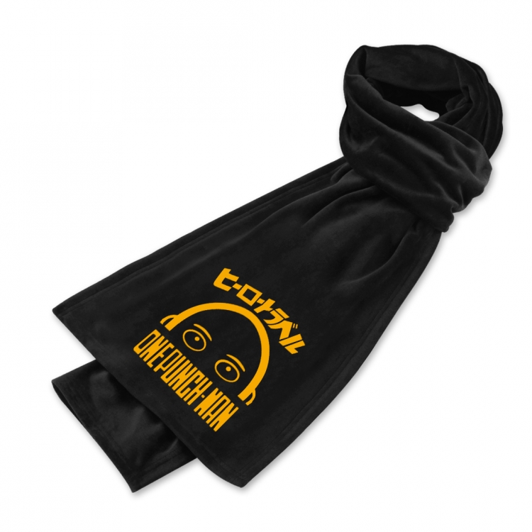 One Punch Man Anime Mink Velvet Scarf