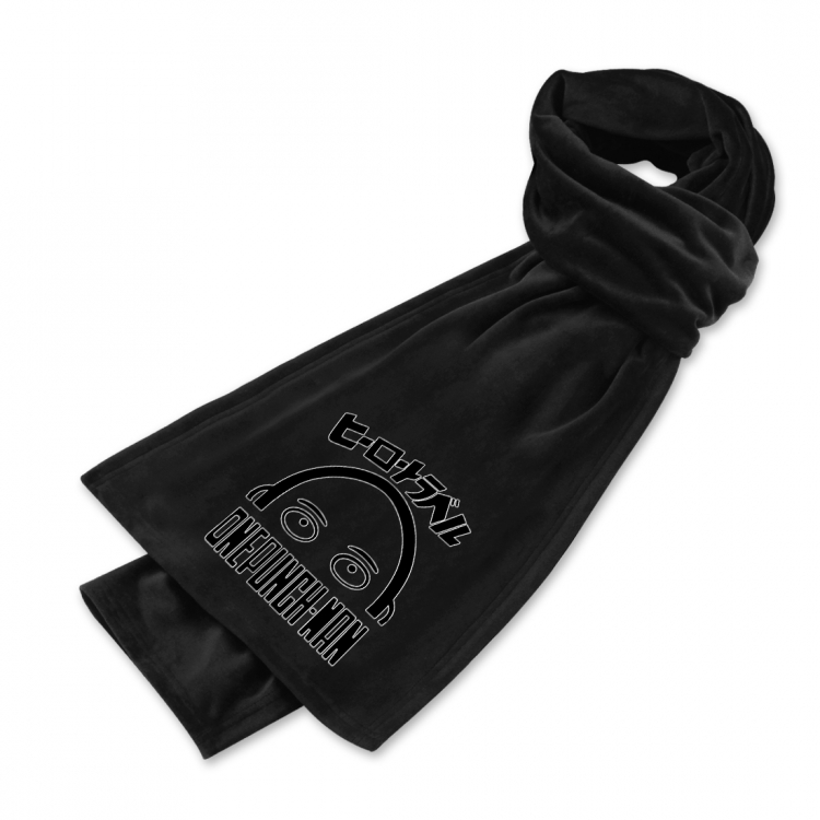 One Punch Man Anime Mink Velvet Scarf