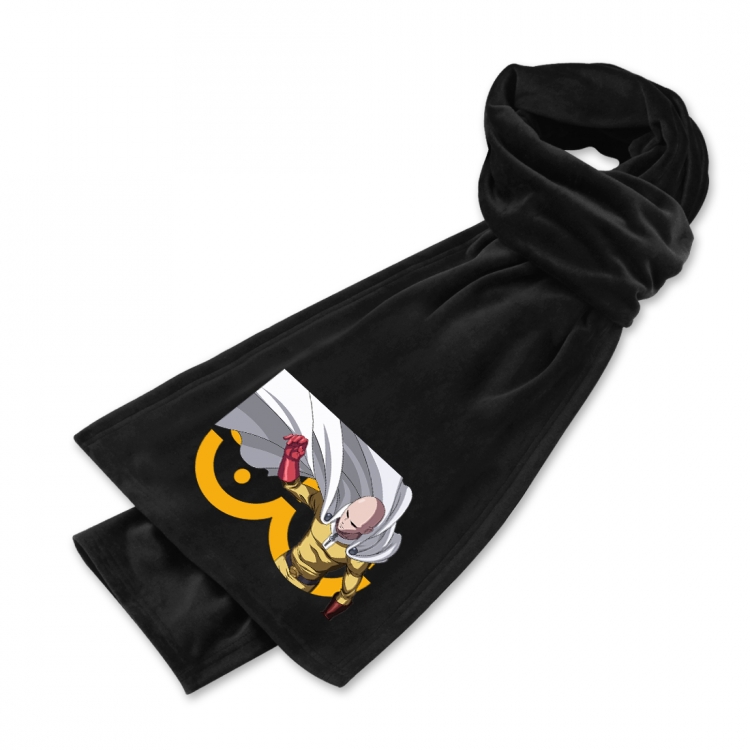 One Punch Man Anime Mink Velvet Scarf