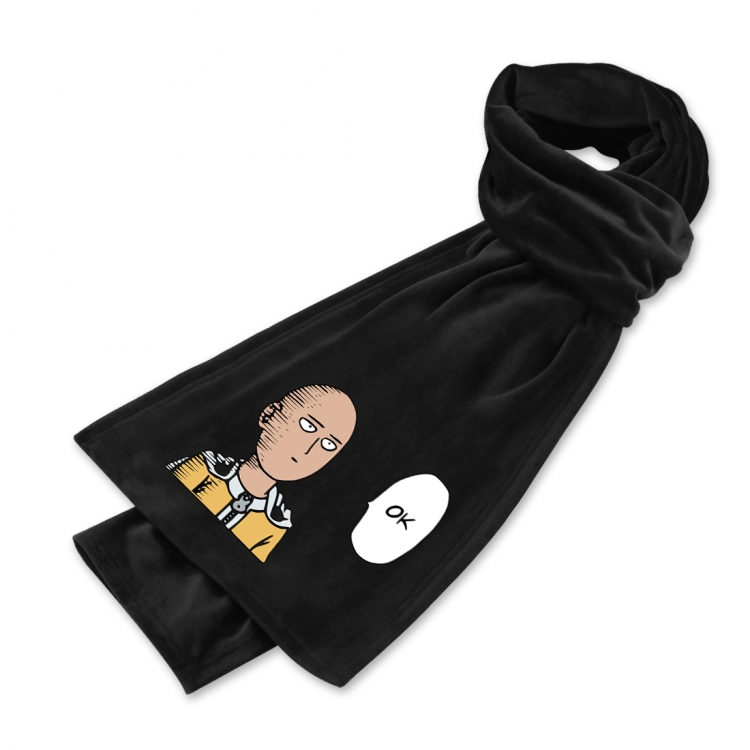 One Punch Man Anime Mink Velvet Scarf