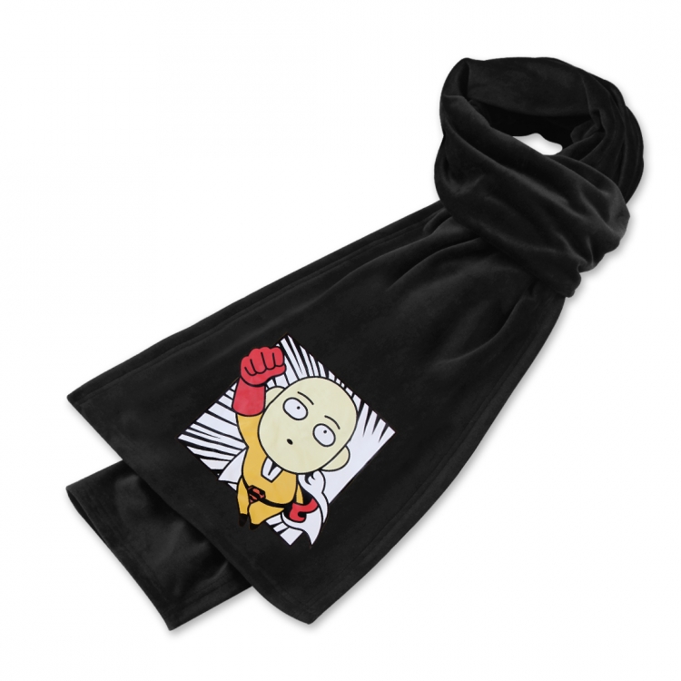 One Punch Man Anime Mink Velvet Scarf