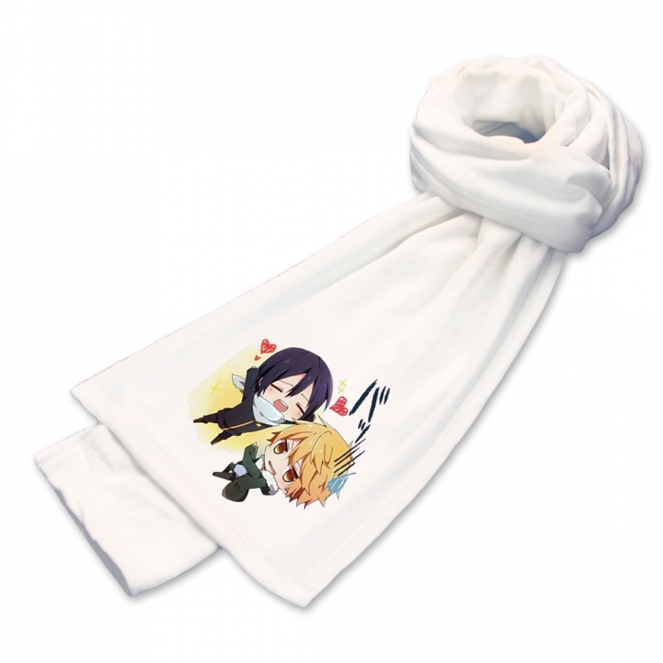 Noragami Anime Mink Velvet Scarf