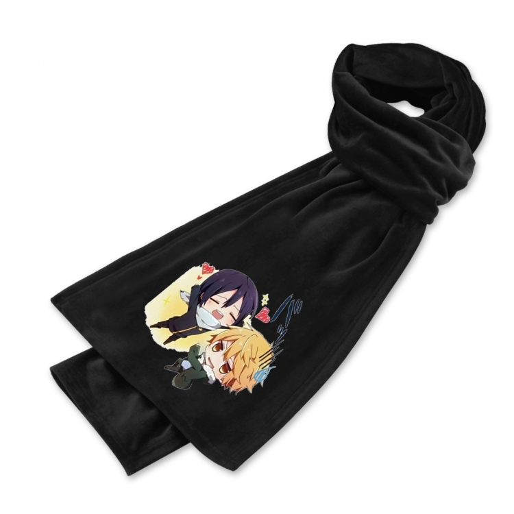 Noragami Anime Mink Velvet Scarf