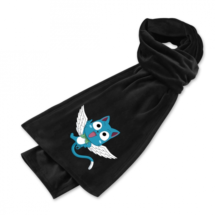 Fairy tail Anime Mink Velvet Scarf