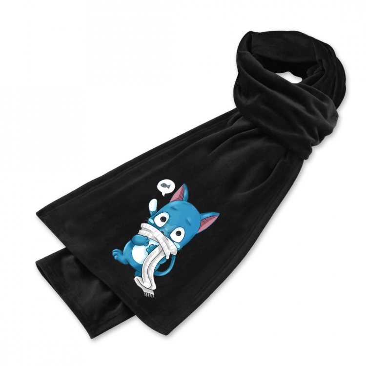 Fairy tail Anime Mink Velvet Scarf