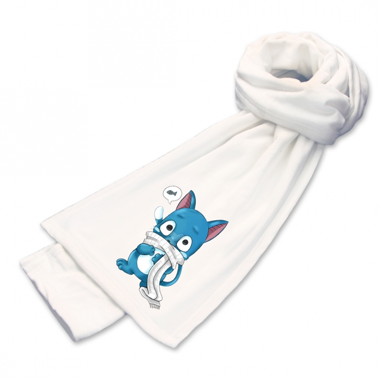 Fairy tail Anime Mink Velvet Scarf