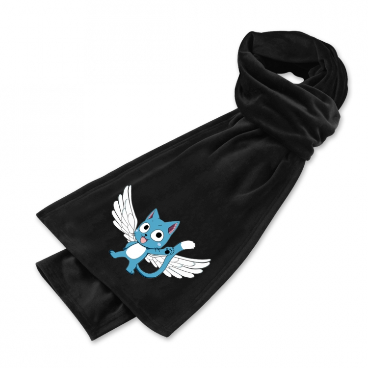 Fairy tail Anime Mink Velvet Scarf