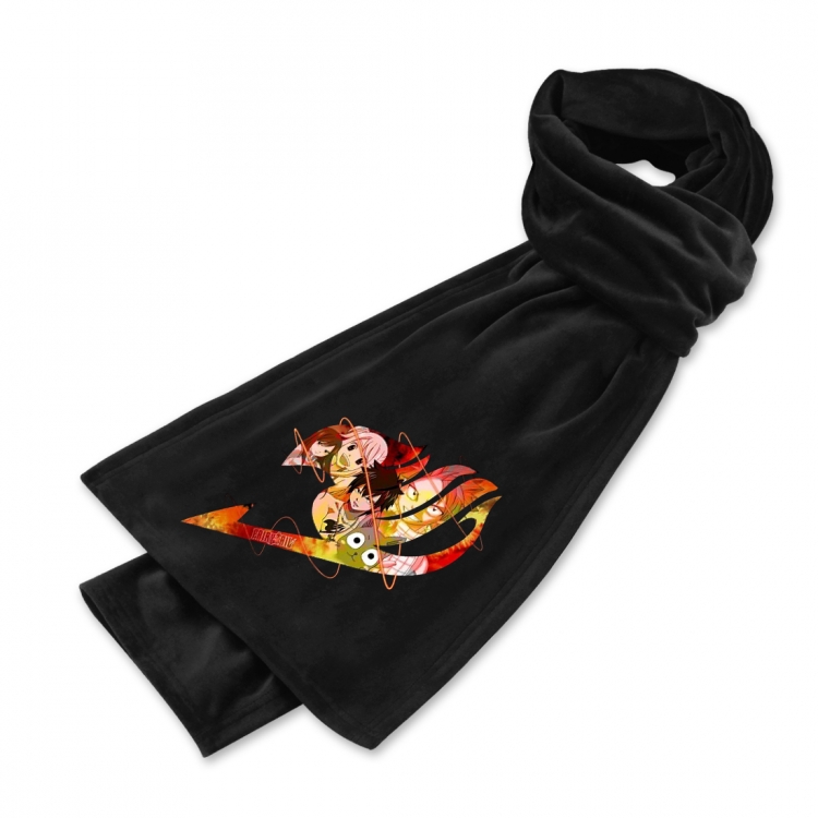 Fairy tail Anime Mink Velvet Scarf