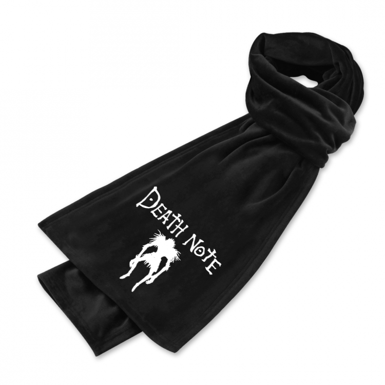 Death note Anime Mink Velvet Scarf