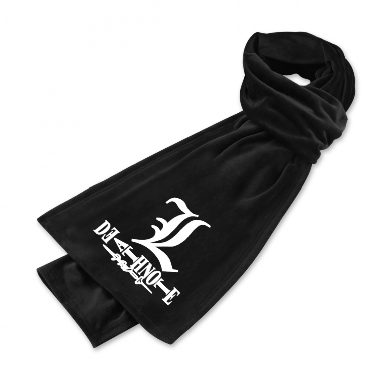 Death note Anime Mink Velvet Scarf