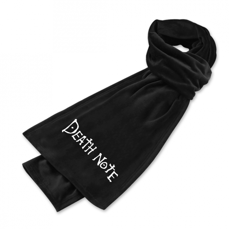 Death note Anime Mink Velvet Scarf