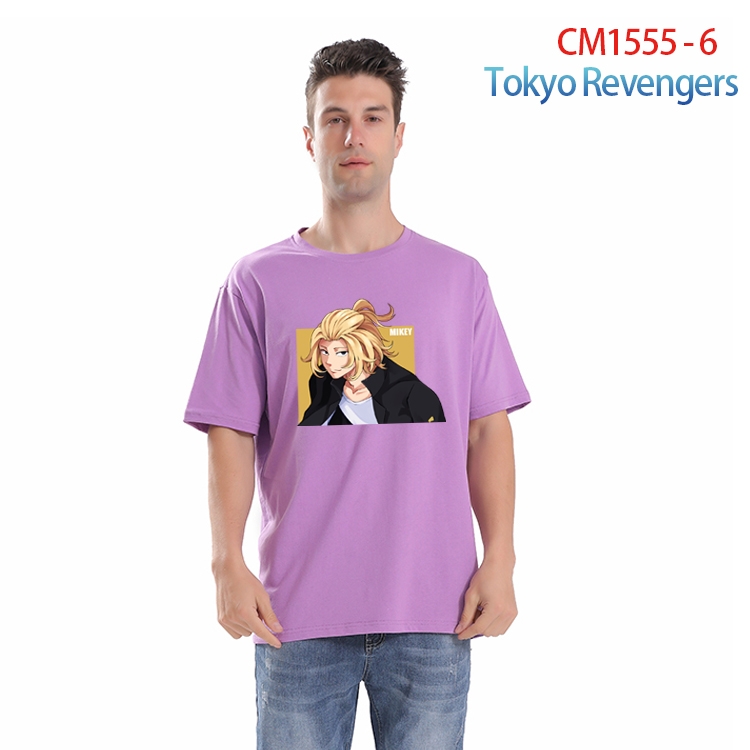 Tokyo Ghoul Printed short-sleeved cotton T-shirt from S to 4XL  CM-1555-6