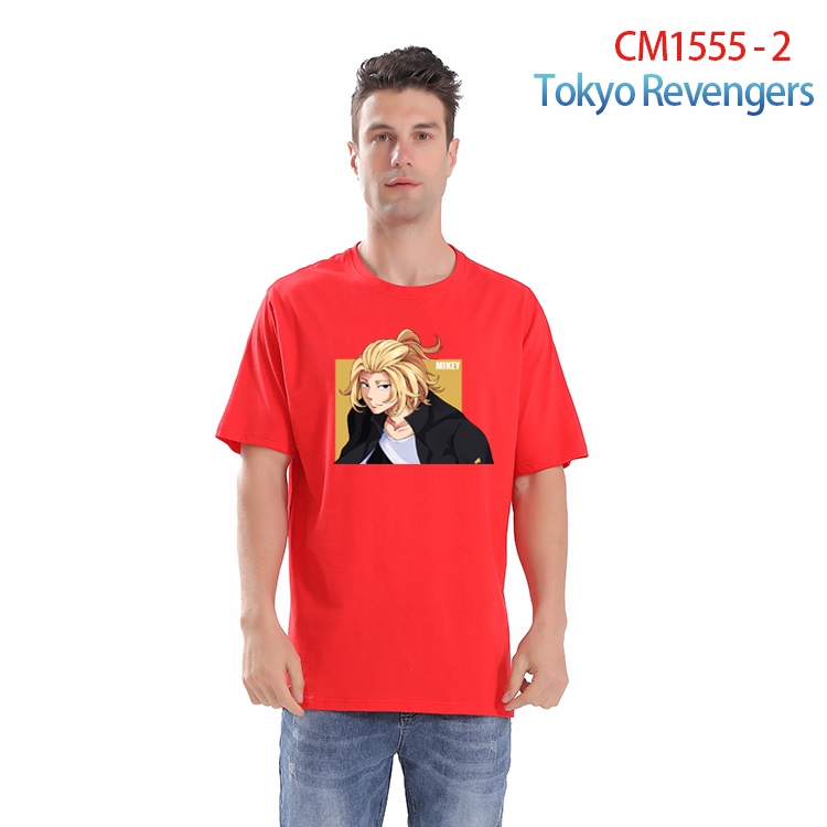 Tokyo Ghoul Printed short-sleeved cotton T-shirt from S to 4XL CM-1555-2