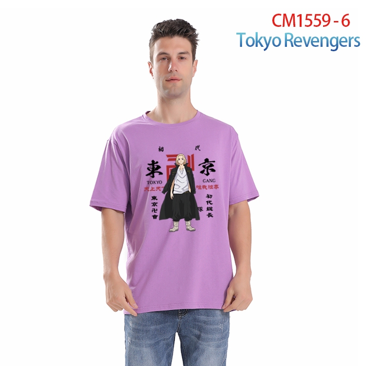 Tokyo Ghoul Printed short-sleeved cotton T-shirt from S to 4XL  CM-1559-6