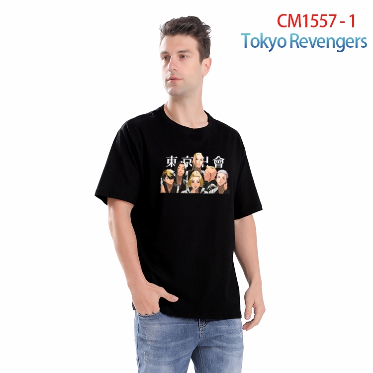 Tokyo Ghoul Printed short-sleeved cotton T-shirt from S to 4XL CM-1557-1