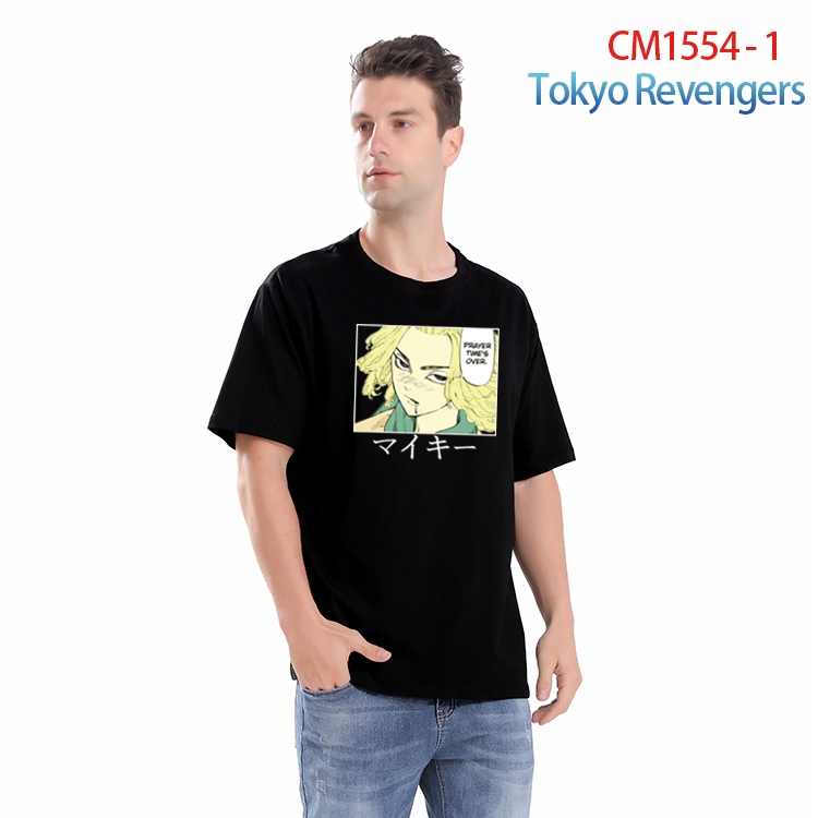 Tokyo Ghoul Printed short-sleeved cotton T-shirt from S to 4XL  CM-1554-1