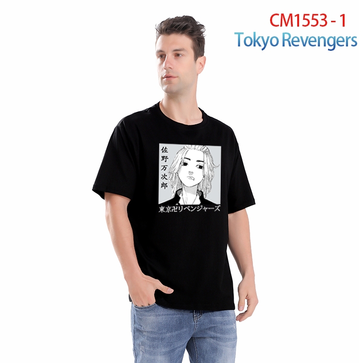 Tokyo Ghoul Printed short-sleeved cotton T-shirt from S to 4XL CM-1553-1