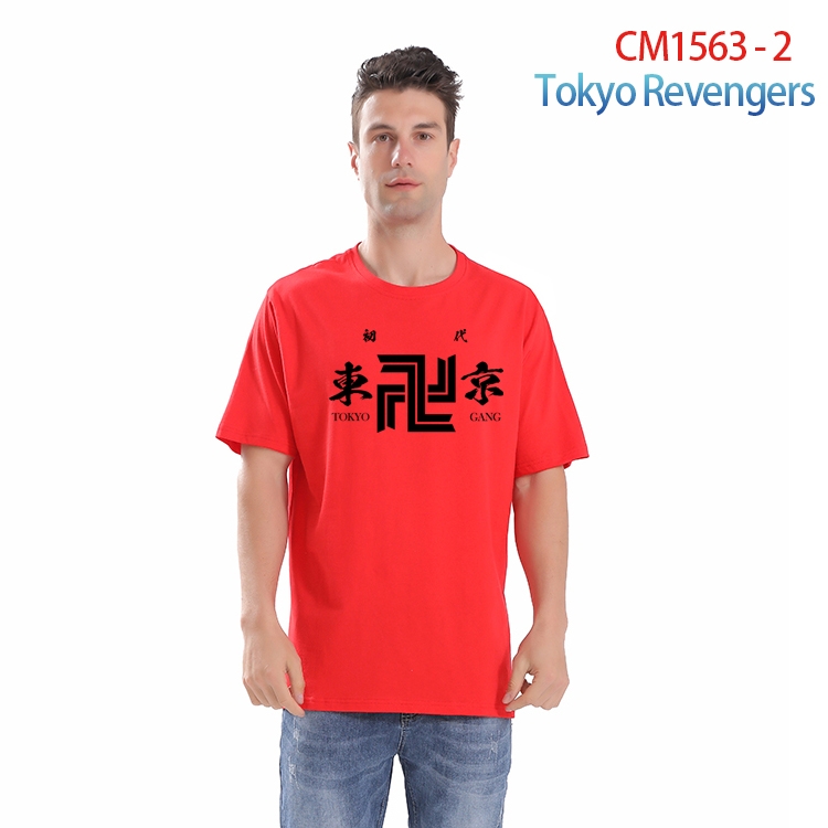 Tokyo Ghoul Printed short-sleeved cotton T-shirt from S to 4XL  CM-1563-2