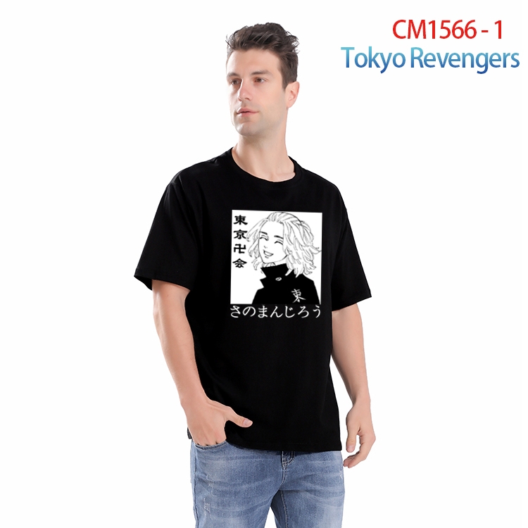 Tokyo Ghoul Printed short-sleeved cotton T-shirt from S to 4XL  CM-1566-1