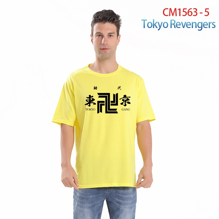 Tokyo Ghoul Printed short-sleeved cotton T-shirt from S to 4XL   CM-1563-5