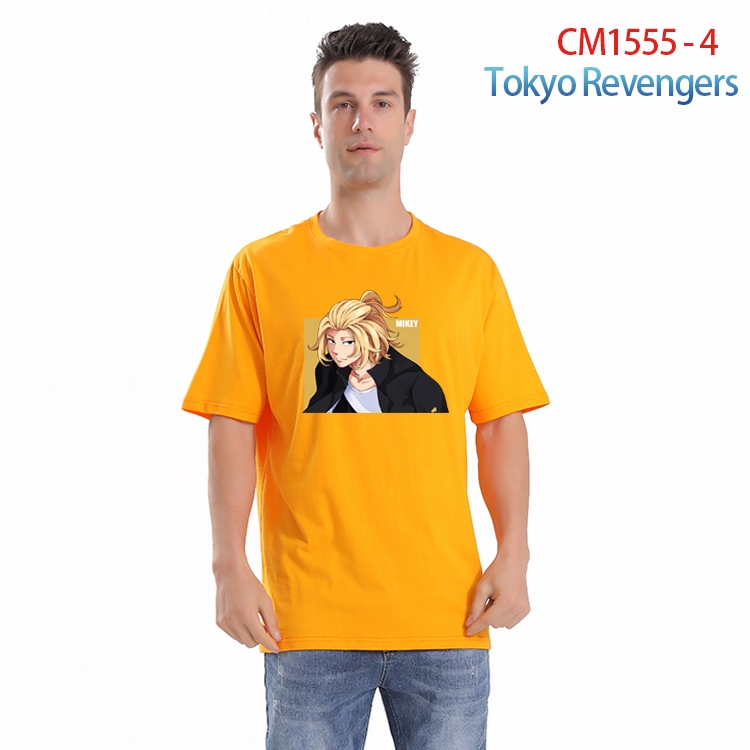 Tokyo Ghoul Printed short-sleeved cotton T-shirt from S to 4XL  CM-1555-4