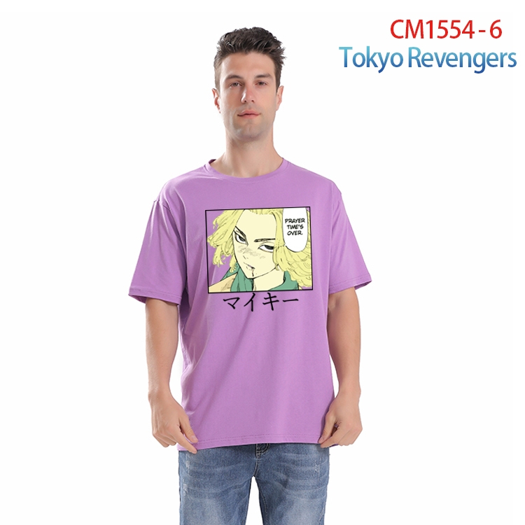 Tokyo Ghoul Printed short-sleeved cotton T-shirt from S to 4XL CM-1554-6
