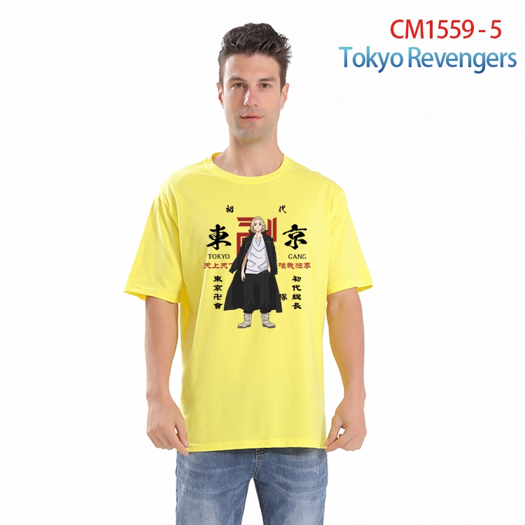 Tokyo Ghoul Printed short-sleeved cotton T-shirt from S to 4XL  CM-1559-5